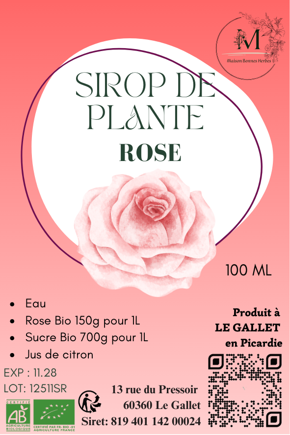 Sirop de Rose image 0