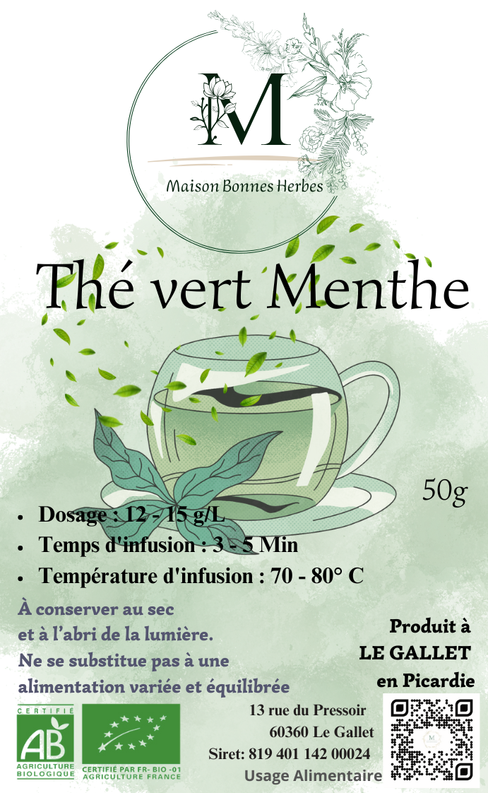 Thé vert Menthe image 0