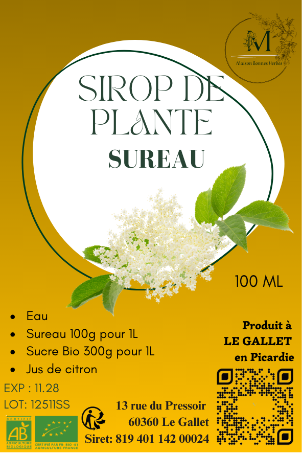 Sirop de Sureau image 0