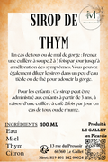 Sirop de thym image 0